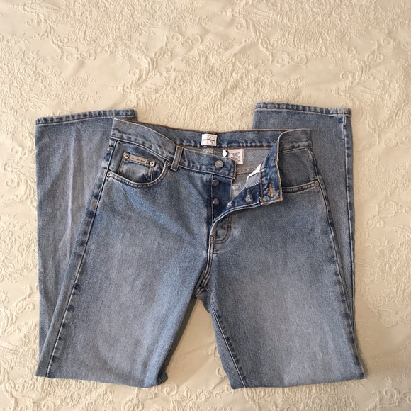 👖 VTG Button Fly CK Jeans- Sz 9 - Picture 1 of 5